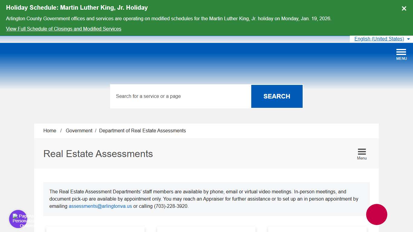 Department of Real Estate Assessments – Official Website of Arlington County Virginia Government