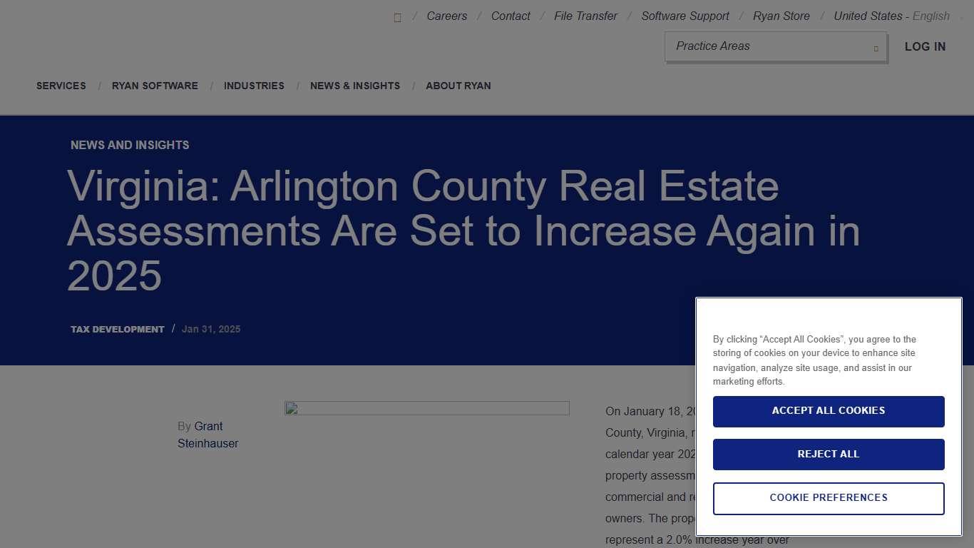Virginia: Arlington County Real Estate Assessments Are Set to Increase Again in 2025